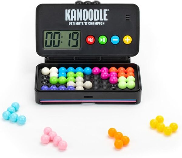 Educational Insights Kanoodle Ultimate Champion - 3D Brain Teaser Puzzle with Timer, Handheld Travel Games & Toys for Single Player, Challenging Logic Puzzles & Gifts for Kids, Teens & Adults Ages 7+ - Image 3
