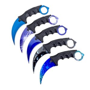 Fixed Blade Knife, Stainless Steel Outdoor Tool with Sheath for Fishing, Camping and Survival, 1 PCS Knife, Random Color