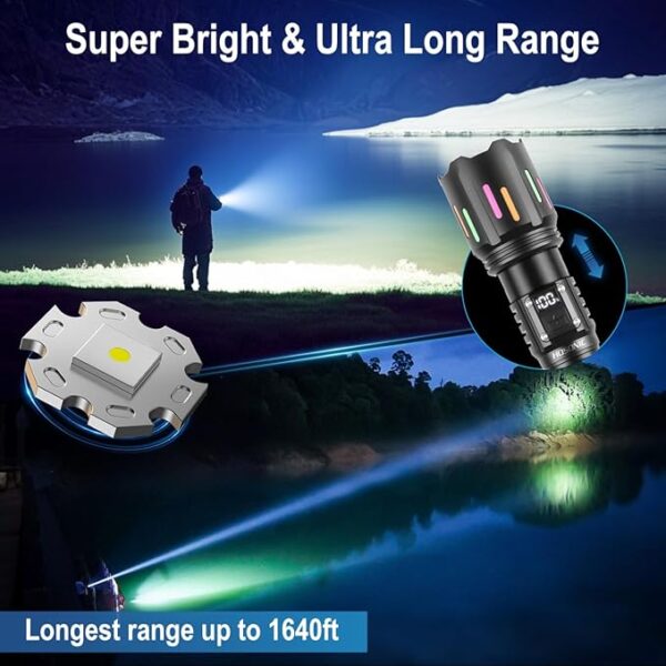 Rechargeable Flashlights for Home Camping Emergency - Image 4