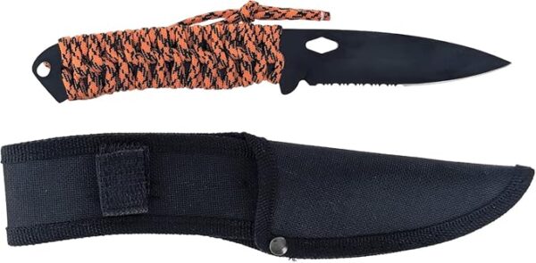 SE 4-Piece Survival Essentials Kit with 10.5-Inch Axe, 8-Inch Drop Point Knife, Magnesium Fire Starter, & 115dB Whistle - Hunting & Outdoor Gear - Image 5