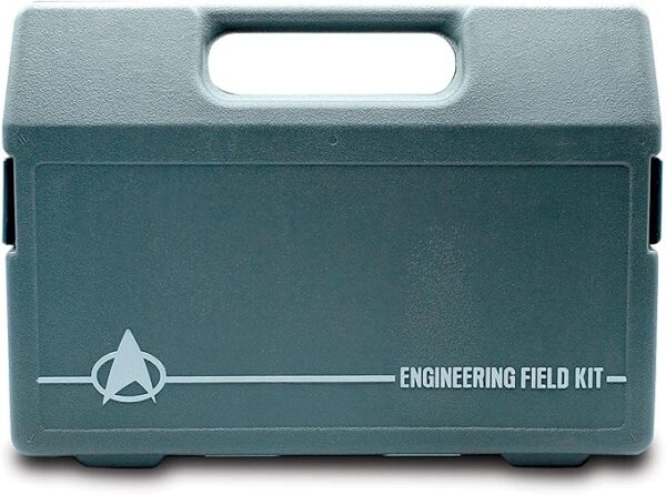 Star Trek: The Next Generation 100-Piece Engineering Field Kit Tool Set | Handy Gadgets Include Screwdrivers, Utility Knife, Wire Cutter, Metal Prybars, And More | Survival Tools, Camping Accessories - Image 4