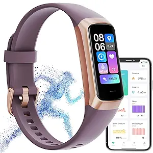 Fitness Tracker,2025 Smart Watch with Blood Pressure Heart Rate & Sleep Monitor IP67 Waterproof Step Calorie Counter Pedometer Fitness Activity Watch Health Watch for Android iOS Phone Men Women