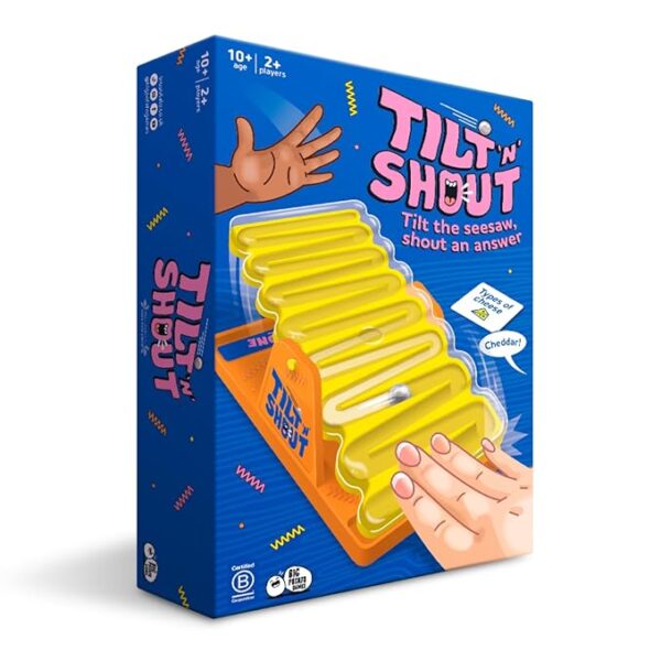 Big Potato Tilt 'n' Shout: A Speedy Family Board Game for Adults and Kids | Best New Board Games 2024