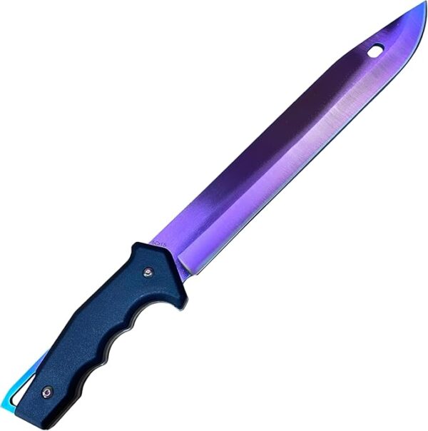 FADE 15.75" Fulltang Big Survival knife - Machete With Sheath, Stainless steel Blades sharp - Image 3