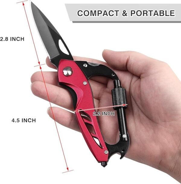 Multitool knife (Red) - Image 6