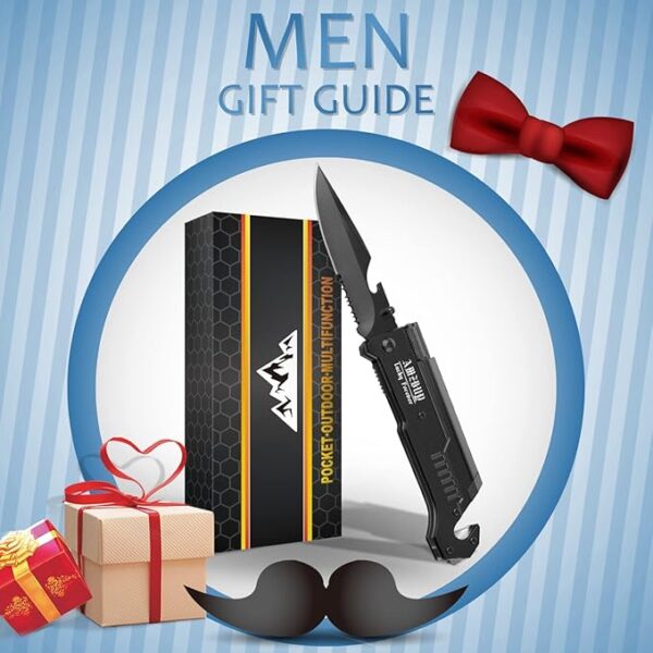 Stocking Stuffers for Men Dad Gifts 7-In-1 Multi Tool Camping Fishing Multitool Gadgets Birthday Christmas Gift for Women Adults Him Boyfriend Husband - Image 3