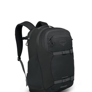 Osprey Proxima 30L Campus Laptop Backpack, Black/Coal Grey