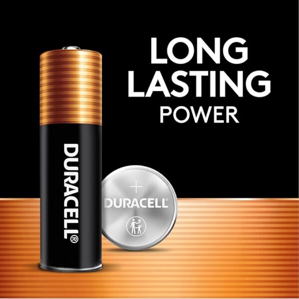 Duracell 377/376 Silver Oxide Button Batteries, 2 Count (Pack of 1), Battery with Long-Lasting Power for Watches, Calculators, and More - Image 5