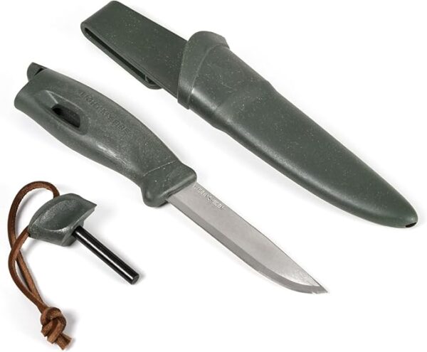 Light My Fire Knife 3.5-in Fixed Blade Survival & Camping Knife with Sheath, Magnesium Flint Fire Starter 3,000 Strikes - Image 7