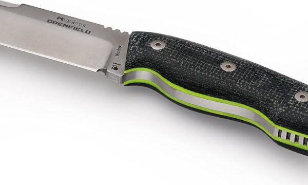 Hydra OPENFIELD Survival Knife with 125 mm Niolox SB1 cryogenic steel, blue Jute Micarta handle, includes kydex sheath - Image 3