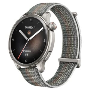 Amazfit Balance Smart Watch 46mm with Fitness Tracker, Body Composition & Health Analysis, Sleep Recovery, GPS, Amazon Alexa Built-In, Bluetooth Calling, Fitness Watch for Android iPhone, Sunset Grey