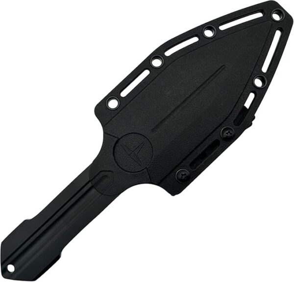 Hunting Survival Knife 9" Full Tang Fixed Blade Knives Camping Gear with Extra Set of FRN Sheath, MOLLE Clip Horizontal and Vertical Carry - TKF314 - Image 6