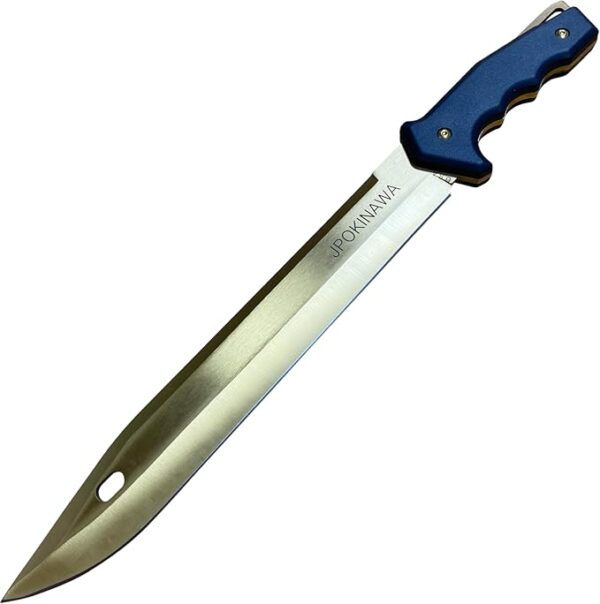 Golden 15.75" Fulltang Big Survival knife - Machete With Sheath, Stainless steel Blades sharp - Image 2