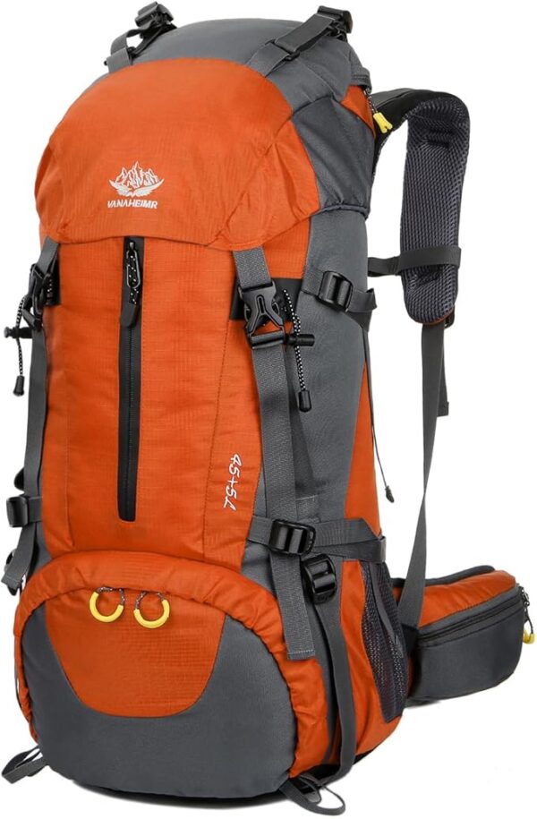 WoneNice 50L(45+5) Waterproof Hiking Backpack - Outdoor Sport Daypack with Rain Cover - Image 2
