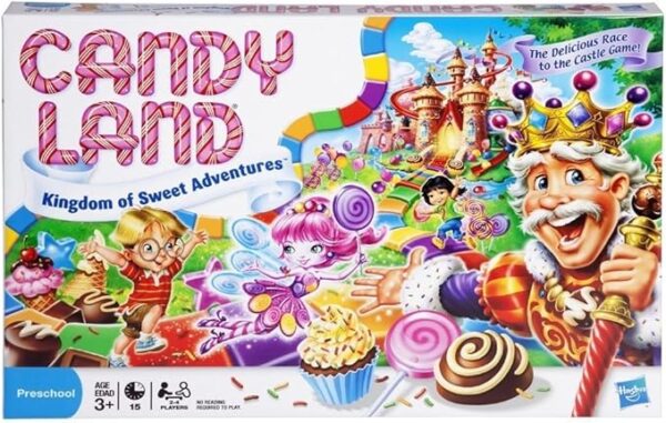 Hasbro Gaming Candy Land Kingdom of Sweet Adventures Board Game for Kids, Ages 3 & Up (Amazon Exclusive) - Image 2