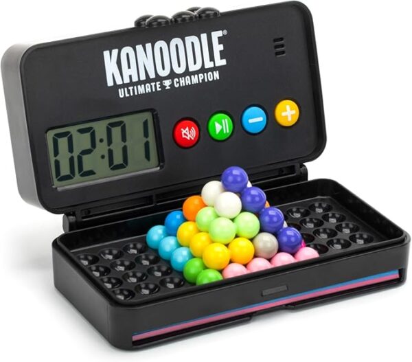 Educational Insights Kanoodle Ultimate Champion - 3D Brain Teaser Puzzle with Timer, Handheld Travel Games & Toys for Single Player, Challenging Logic Puzzles & Gifts for Kids, Teens & Adults Ages 7+ - Image 4