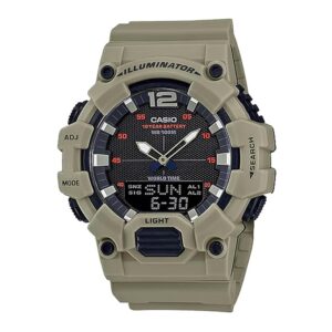 Casio Men's HDC-700-1AVCF Classic Analog-Digital Display Quartz Black Watch