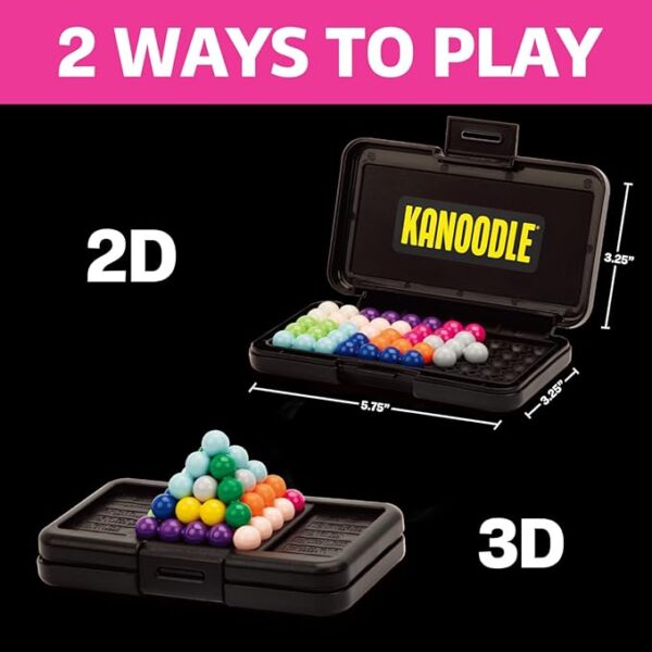 Educational Insights Kanoodle 3D Brain Teaser Puzzle Game, Featuring 200 Challenges, Easter Basket Stuffers for Kids, Gift for Ages 7+ - Image 5