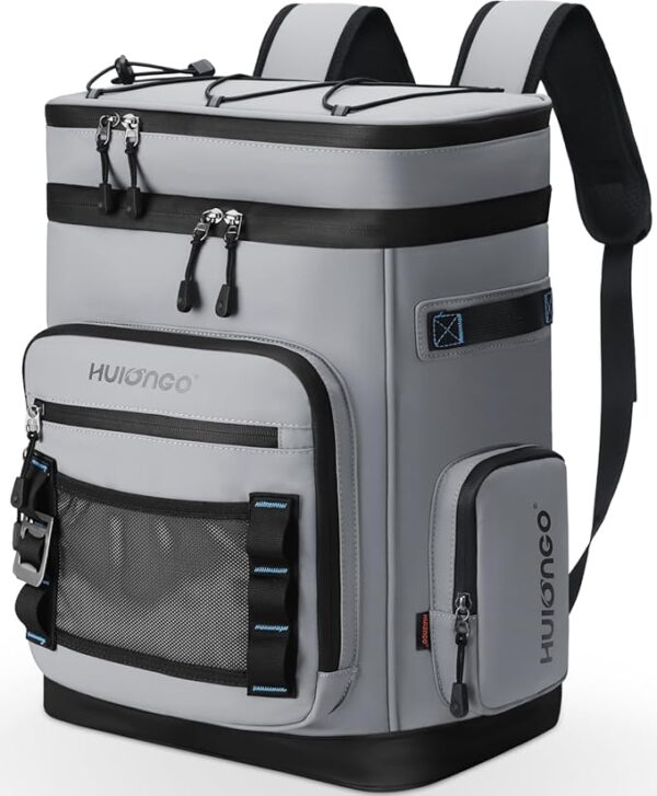 Large Waterproof Insulated Cooler Backpack for Men & Women, Leak Proof Cooler Backpack for Camping, Beach, Fishing, Picnic, Travel, Outdoor, 30L, 48Cans - Image 2
