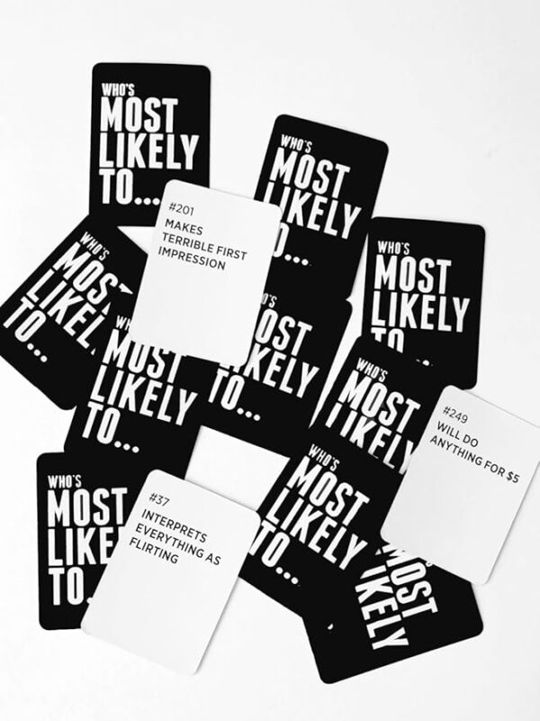 DSS Games Who's Most Likely to... Kinda Clean Family Edition [A Party Game] - Image 5