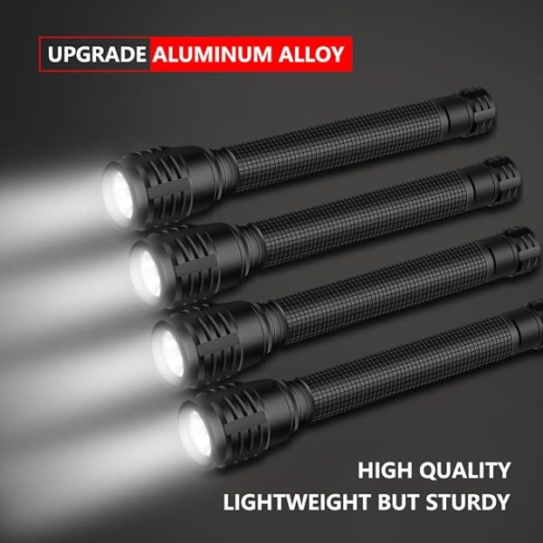LED Pen Flashlights, Compact Mini 1200 Lumen Single Mode Pocket Flashlights for Inspection, Work, Emergency, 4 Pack - Image 3