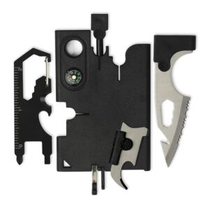 Multipurpose Survival Tool 19 in 1 Credit Card Multitool Gift For Men Dad Tactical Wallet Toolset Pocket Tool Set