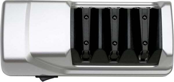 Chef'sChoice 15XV EdgeSelect Professional Electric Knife Sharpener with 100-Percent Diamond Abrasives and Precision Angle Guides for Straight Edge and Serrated Knives, 3-Stage, Gray - Image 3