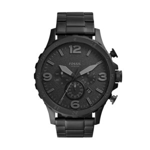 Fossil Men's Nate Quartz Stainless Steel Chronograph Watch