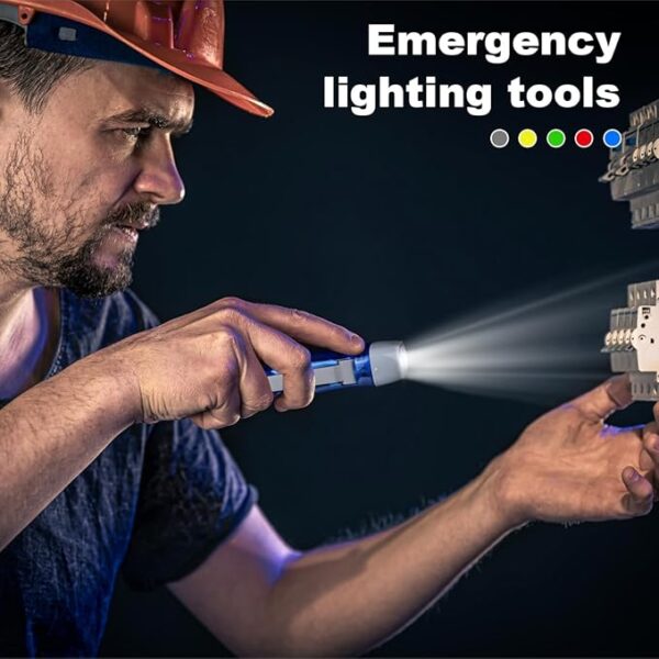 30 Pcs Hand Crank Flashlight 3 LED White Light Hand Press Torch No-Battery Flashlight Handpress Powerful Emergency Light Safety Tool for Camping Hiking Autumn and Survival Christmas Child Shoeboxes - Image 5