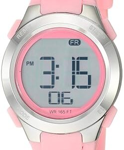 Amazon Essentials Women's Digital Chronograph Resin Strap Watch
