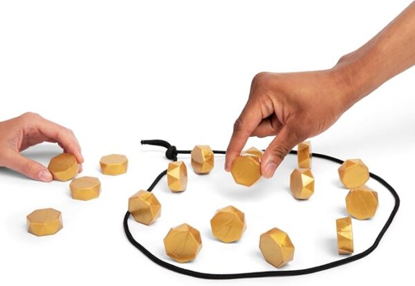 Kollide by Relatable, Exciting Magnetic Game for Family Game Night, Fun 2 Player Games for Kids, Includes 1 Rope, 20 Magnets & Carrying Bag - Image 4