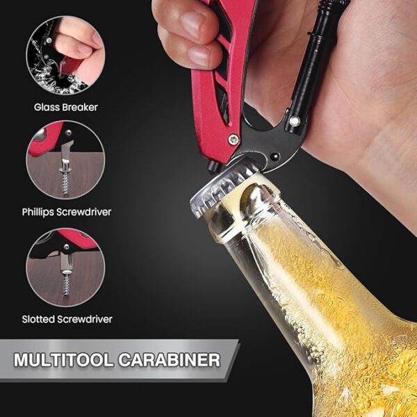 Multitool knife (Red) - Image 3