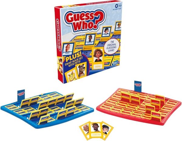 Hasbro Gaming Guess Who? Board Game, with People and Pets Cards, The Original Guessing Game for Kids, Ages 6 and Up (Amazon Exclusive) - Image 4