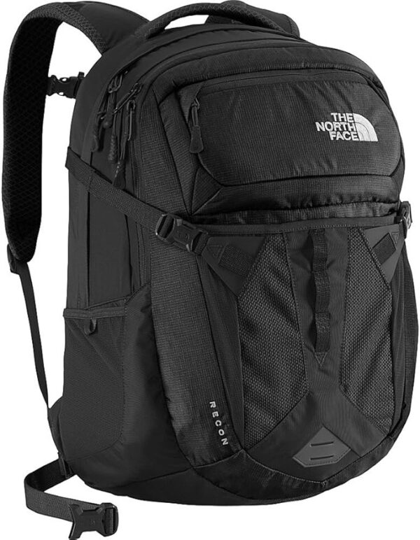 The North Face Unisex Recon Backpack Daypack School Bag, TNF Black - Image 2