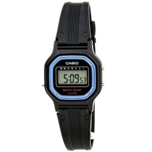 Casio Women's Vintage LA11WB-1 Sport Black Resin Band Watch