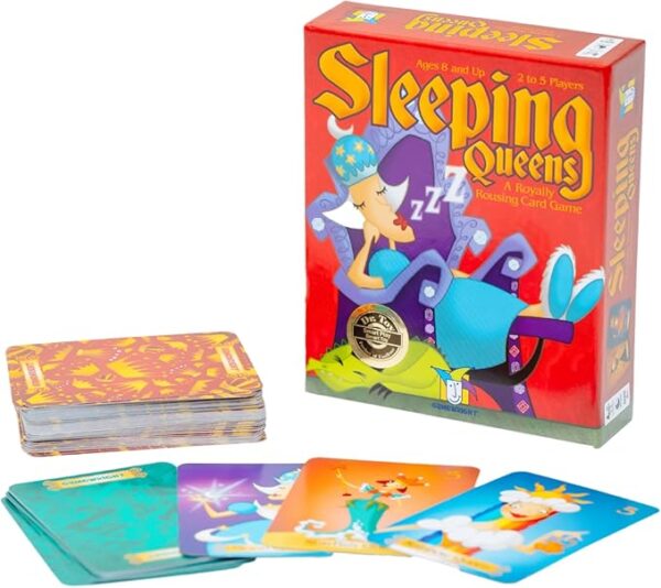 Sleeping Queens Fun Card Game for Kids and Families. Great for Kids aged 8+ and 2-5 Players, from Gamewright. - Image 2
