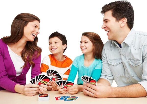 Mattel Games UNO Card Game, Multi, 8 x 3-3/4 x 81/100 in (42003) - Image 3