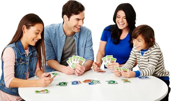 Mattel Games, Skip-BO Card Games for Ages +7, Card sequencying Family Game from UNO Creators, 52370, Display - Image 3
