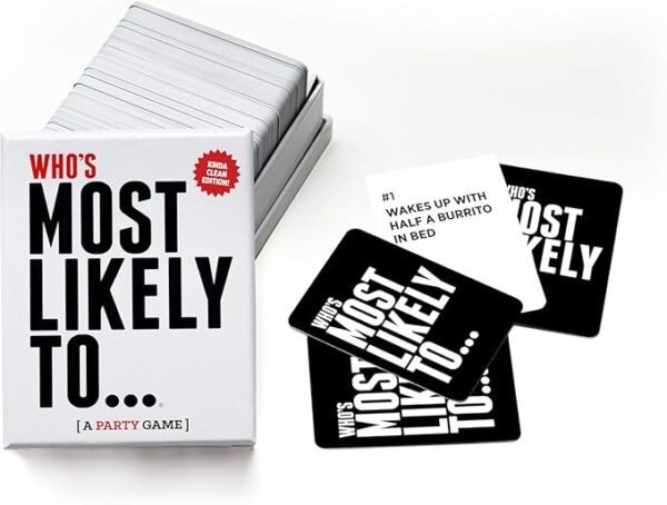 DSS Games Who's Most Likely to... Kinda Clean Family Edition [A Party Game] - Image 3