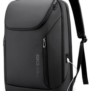 BANGE Business Smart Backpack Waterproof fit 15.6 Inch Laptop Backpack with USB Charging Port,Travel Durable Backpack