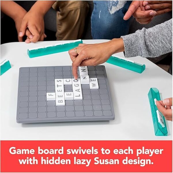 Upwords, The Game of Quick Stacking & Word Hacking with Stackable Letter Tiles, 2022 Edition | Word Games | Board Games for Kids 8-12 | Family Games for Ages 8+ - Image 5