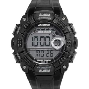 Armitron Sport Men's Digital Chronograph Resin Strap Watch