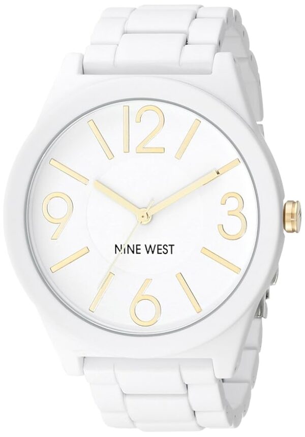 Nine West Women's Rubberized Bracelet Watch, NW/1678
