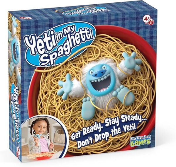 Yeti in My Spaghetti Board Game â Kids Games, Family Game, Multi-Player, Board Games for Family Night, Preschool Toys, Hand-Eye-Coordination Game, Donât Drop Yeti, Ages 4+ - Image 2
