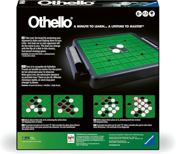 Ravensburger OthelloÂ® Classic Family and 2-Player Game for Ages 8 and Up - Image 6