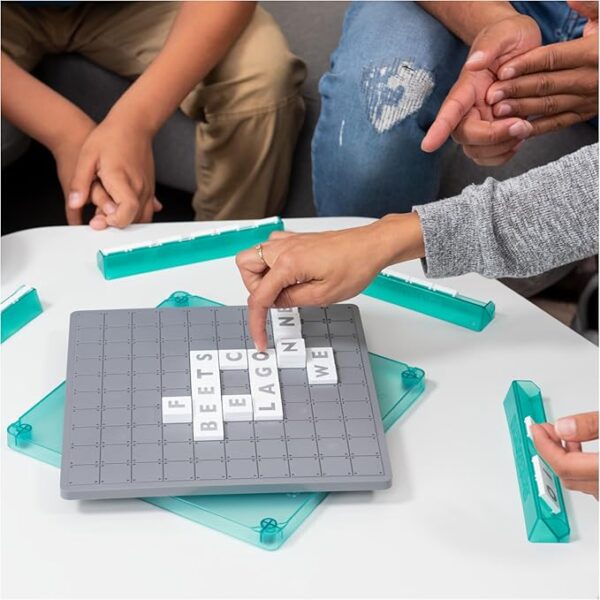 Upwords, The Game of Quick Stacking & Word Hacking with Stackable Letter Tiles, 2022 Edition | Word Games | Board Games for Kids 8-12 | Family Games for Ages 8+ - Image 6