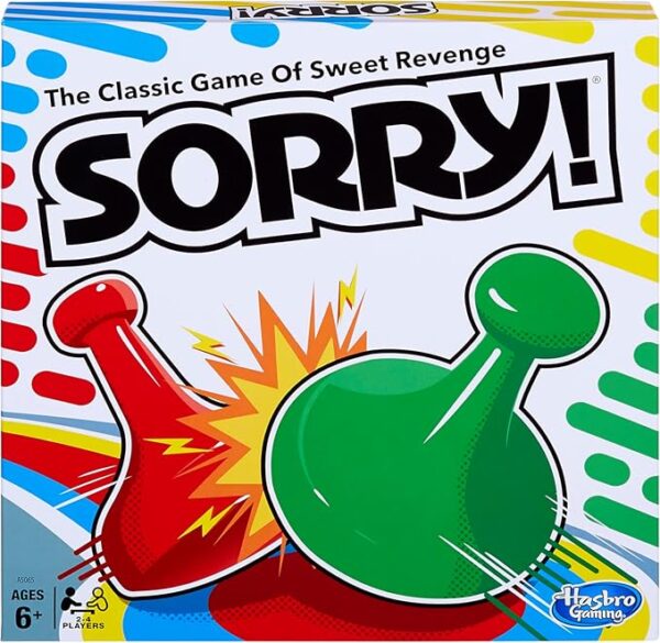 Sorry! Kids Board Game, Family Board Games for Kids and Adults, 2 to 4 Players, Family Games, Kids Games, Ages 6 and Up - Image 2