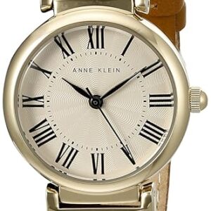 Anne Klein Women's Leather Strap Watch