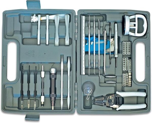 Star Trek: The Next Generation 100-Piece Engineering Field Kit Tool Set | Handy Gadgets Include Screwdrivers, Utility Knife, Wire Cutter, Metal Prybars, And More | Survival Tools, Camping Accessories - Image 5