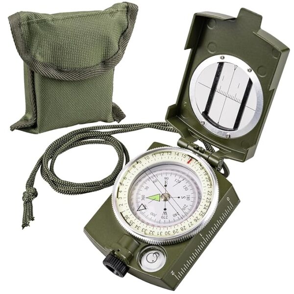 Compassesï¼Hiking Compass for Survival with ï¼Compass Survivalï¼Waterproof Durable and Pocket-SizedTactical Survival Compass with Lanyardï¼Climbing Biking Exploring Geology, Outdoor Activities